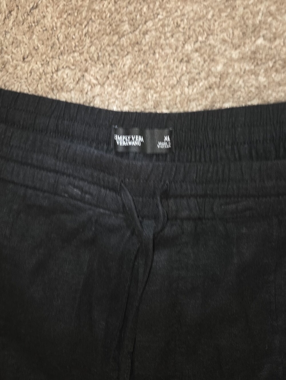 Simply Vera Vera Wang wide leg black pants - size XL - Picture 2 of 2